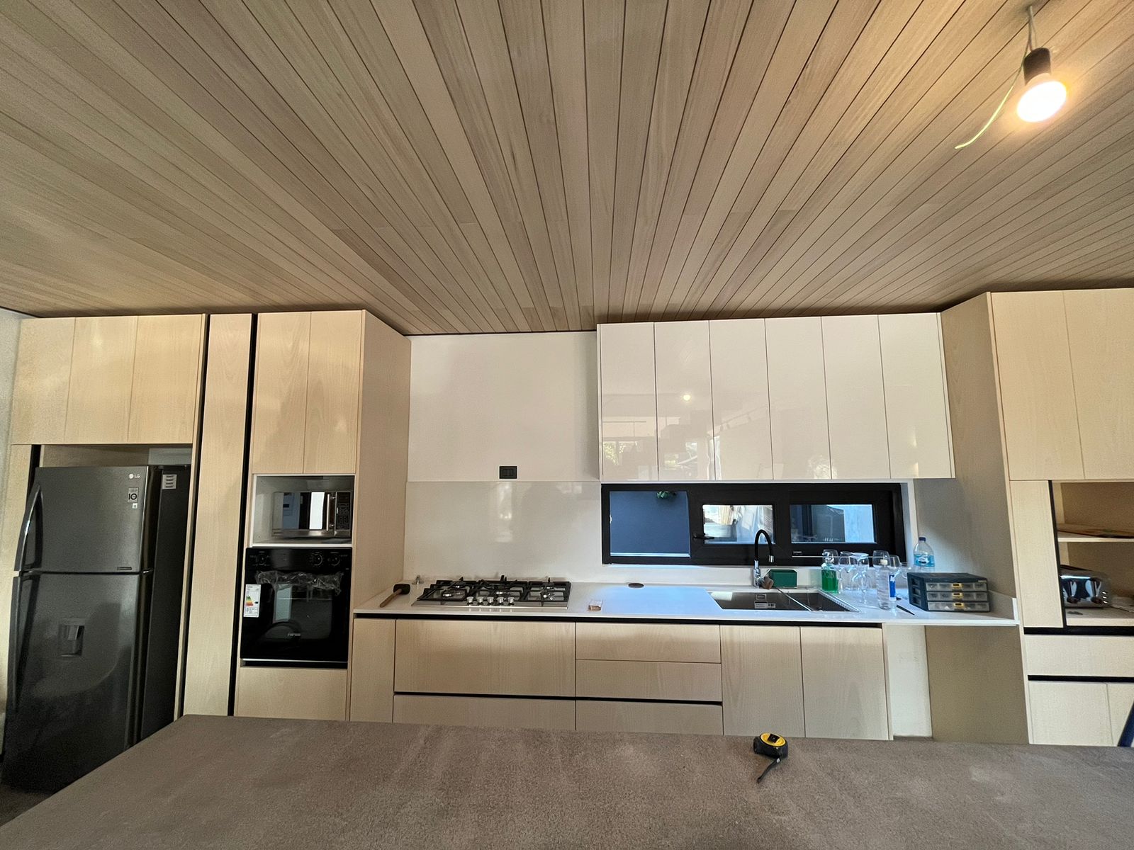 cocina remodelacion isla multifuncional